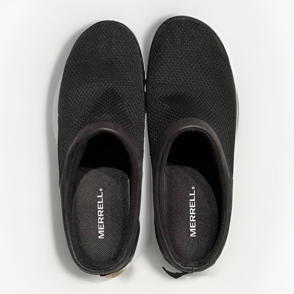 Merrell Women's Encore Breeze 4 Mesh Slip On Shoes Black Size 10 Clogs Comfort
